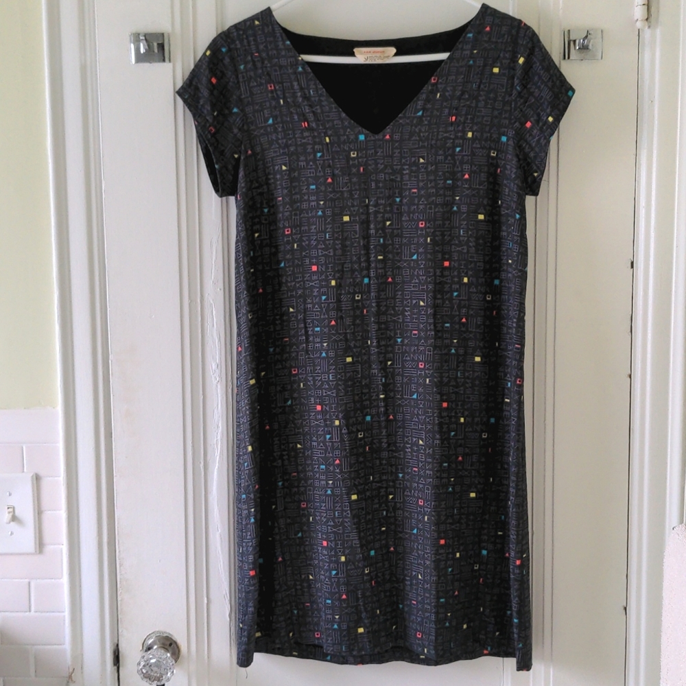 Skunkfunk short-sleeve patterned dress